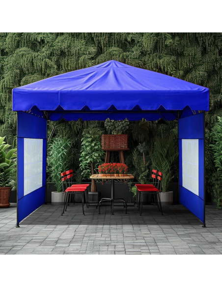 Windyun Paredes Laterales para Carpa 3x2m con Ventanas - 4 Pcs Windyun Paredes Laterales para Carpa 3x2m con Ventanas - 4 Pcs