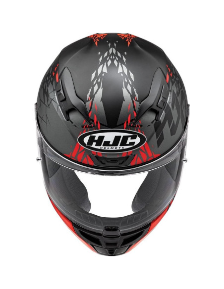 Casco HJC I10 Pitfall Rojo 5XL Integral con Ventilación Casco HJC I10 Pitfall Rojo 5XL Integral con Ventilación