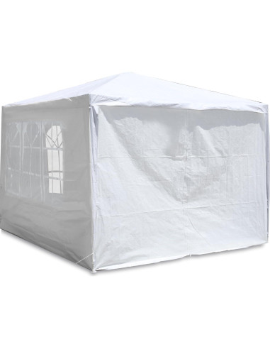 Carpa de Fiesta Exterior HXUHUWS 10x10m Resistente al Agua