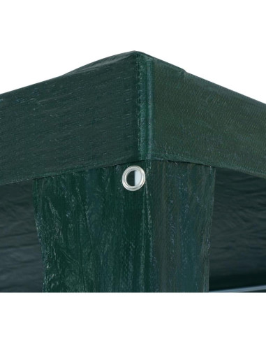 Carpa de Fiesta HXUHUWS 2.99m x 4.00m Resistente al Agua Verde