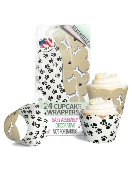 Fundas para Cupcake Confetti Couture 24 Pzs Reversibles Fundas para Cupcake Confetti Couture 24 Pzs Reversibles