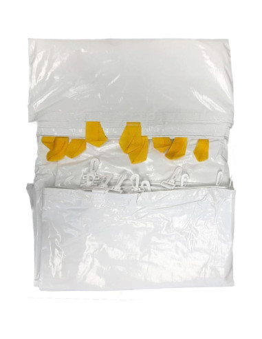 Kit de Paredes Laterales para Carpa 3 Sólidas y 1 Puerta TentandTable