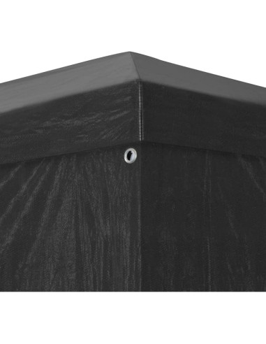 Carpa de Fiesta ANYCHOLE 3x3m Antracita Resistente al Agua