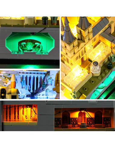 Kit de Luz LED BVOPLME para Lego Harry Potter 76419