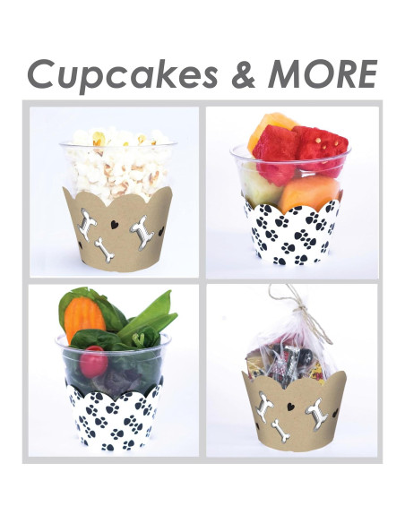 Fundas para Cupcake Confetti Couture 24 Pzs Reversibles Fundas para Cupcake Confetti Couture 24 Pzs Reversibles