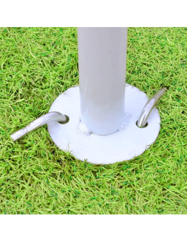 Gazebo hexagonal FUDUGEHMIOFWFJJ 11.89m blanco para exterior