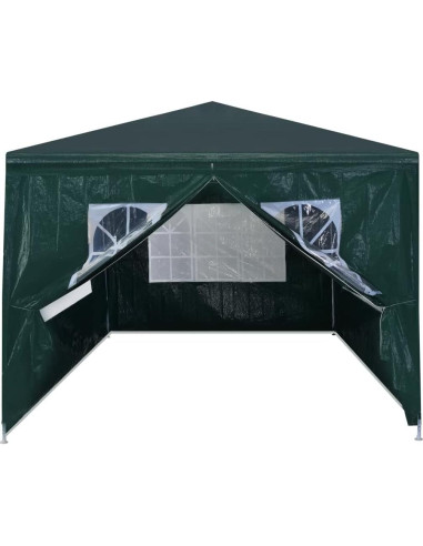 Carpa de Fiesta GeoHome 4x3m Verde Resistente al Agua