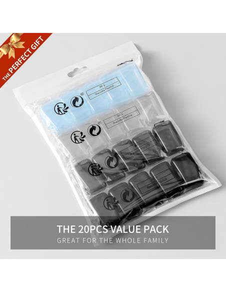 Cubiertas para Cepillos de Dientes Muslish 20 Piezas - Gris Cubiertas para Cepillos de Dientes Muslish 20 Piezas - Gris