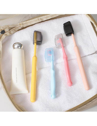 Cubiertas para Cepillos de Dientes Muslish 20 Piezas - Gris