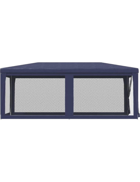 Carpa de Fiesta ANYCHOLE 2.95m x 5.97m HDPE Azul con 6 Paredes Carpa de Fiesta ANYCHOLE 2.95m x 5.97m HDPE Azul con 6 Paredes
