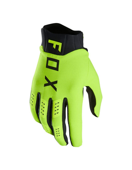 Guante de Motocross Fox Racing Flexair Amarillo Fluorescente XL Guante de Motocross Fox Racing Flexair Amarillo Fluorescente XL