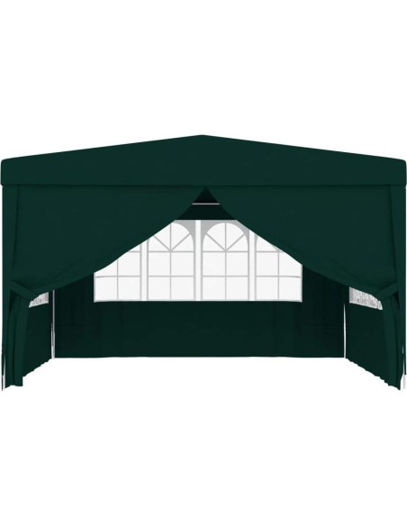 Carpa de Fiesta TEWTX7 3.99x3.99m Verde Impermeable UV Carpa de Fiesta TEWTX7 3.99x3.99m Verde Impermeable UV