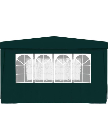 Carpa de Fiesta TEWTX7 3.99x3.99m Verde Impermeable UV Carpa de Fiesta TEWTX7 3.99x3.99m Verde Impermeable UV
