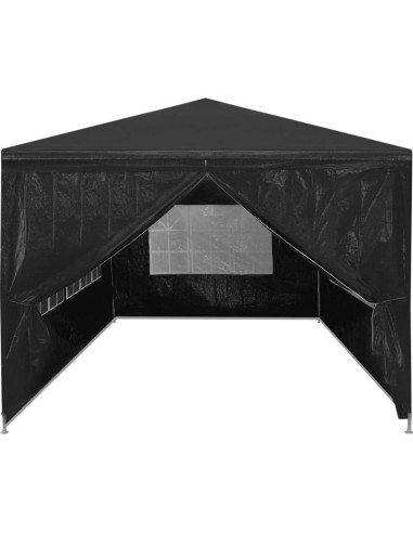 Carpa de Fiesta KCCKOM 3x6m Antracita Resistente UV y Agua