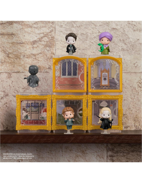 Set de Figuras Harry Potter 5 Piezas y Estuches de Exhibición Set de Figuras Harry Potter 5 Piezas y Estuches de Exhibición