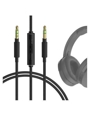 Cable de Audio GEEKRIA con Micrófono 3.5mm para Sony WH-1000XM6