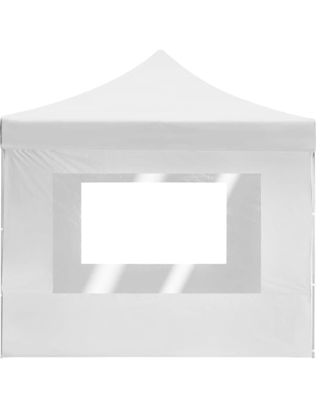 Carpa de Fiesta Plegable KCCKOM 4.3x3m Blanca con Paneles Carpa de Fiesta Plegable KCCKOM 4.3x3m Blanca con Paneles