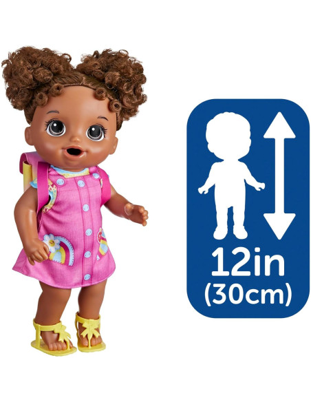 Muñeca Baby Alive Hora de Escuela 30 cm con Accesorios Muñeca Baby Alive Hora de Escuela 30 cm con Accesorios