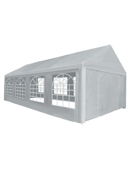 Carpa de Fiesta KCCKOM 4x8m Gris Resistente al Agua para Eventos Carpa de Fiesta KCCKOM 4x8m Gris Resistente al Agua para Eventos