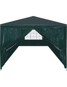 Carpa de Fiesta GeoHome 9x3m Verde Resistente al Agua 2