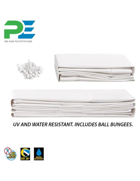 Kit de Pared Lateral King Canopy 5.44m x 6.10m Blanco Kit de Pared Lateral King Canopy 5.44m x 6.10m Blanco