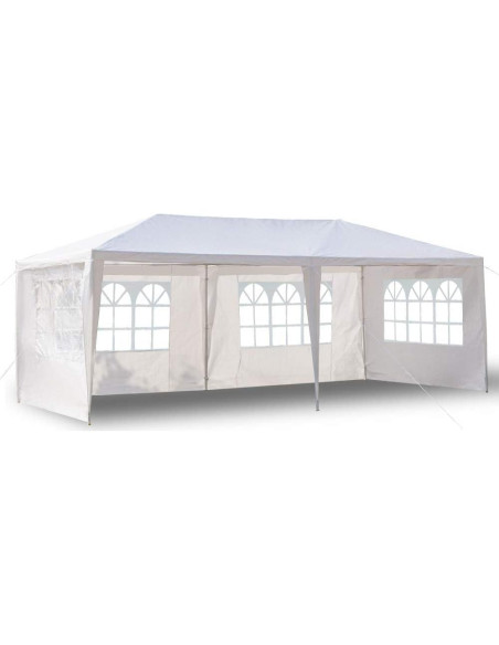 Carpa Gazebo Impermeable 3x6m Kepooman para Fiesta y Boda Carpa Gazebo Impermeable 3x6m Kepooman para Fiesta y Boda