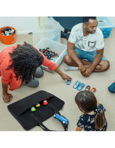 Organizador de Coches de Juguete HUHYNN para 56 Hot Wheels