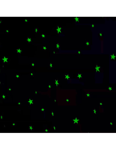 Cortinas Transparentes Eimilaly 2 Paneles 243,84 cm Estrellas
