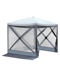 Carpa Plegable ATGHYURT 200x220 cm Impermeable para Eventos