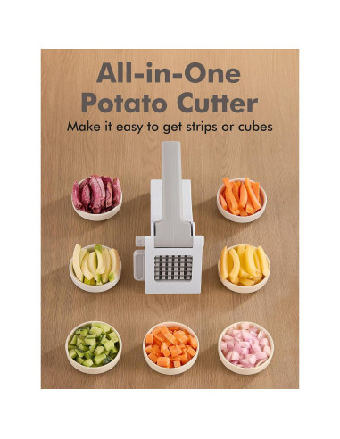 Cortador de Papas Fritas Geedel Profesional Acero Inoxidable