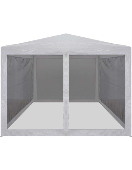Carpa de Fiesta 2.99m x 2.99m EVERSTRO con Paredes de Malla Carpa de Fiesta 2.99m x 2.99m EVERSTRO con Paredes de Malla