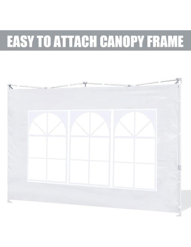 Pared Lateral para Carpa 10x10 SCOCANOPY 2 Paneles Impermeables