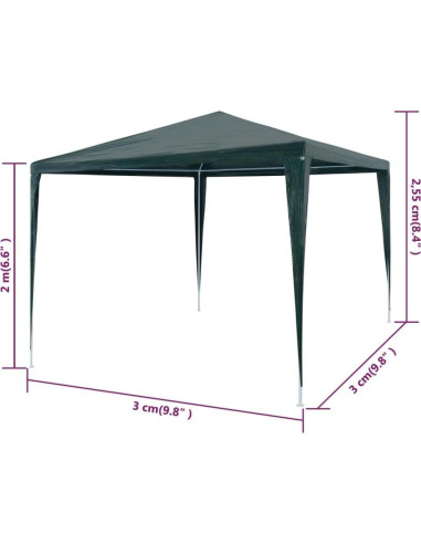 Carpa para Fiestas HXUHUWS 2.99m x 2.99m Resistente al Agua