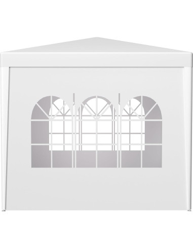 Carpa de Fiesta 3x3m YJSPSSW con 4 Paredes Removibles Blanca