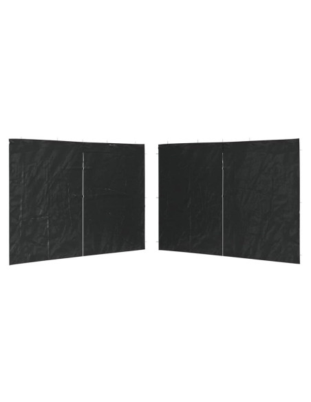 Paredes Laterales para Carpa vidaXL - 2 Piezas Antracita Paredes Laterales para Carpa vidaXL - 2 Piezas Antracita