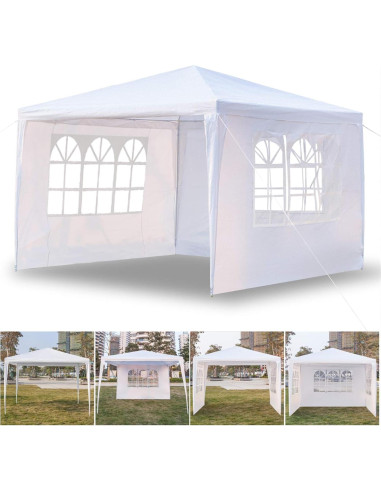Carpa Gazebo Impermeable Ubrand 3x3m Ajustable para Eventos