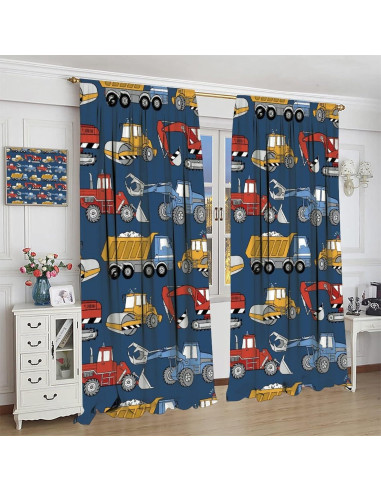 Cortinas de Dibujos Animados SXXLDNG 53x114 cm 2 Paneles