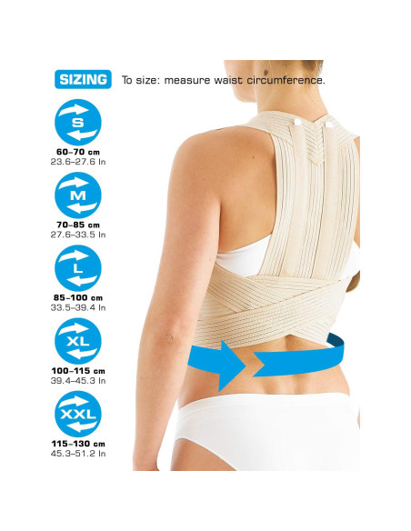 Faja de Clavícula Neo G - Soporte Espalda Ajustable S - Beige Faja de Clavícula Neo G - Soporte Espalda Ajustable S - Beige