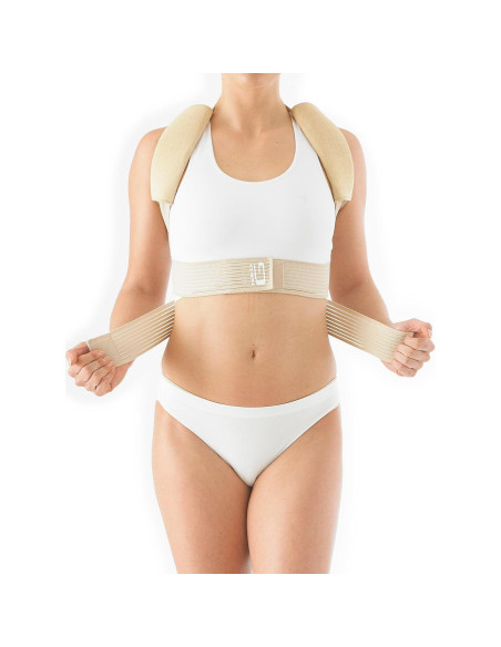 Faja de Clavícula Neo G - Soporte Espalda Ajustable S - Beige Faja de Clavícula Neo G - Soporte Espalda Ajustable S - Beige