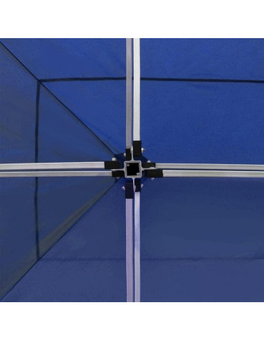 Carpa Plegable Profesional HXUHUWS 6x3m Aluminio Azul
