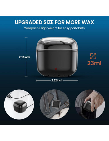 Kit de Cera para Nariz AUZEAL con 100g, 40 Palitos, USB