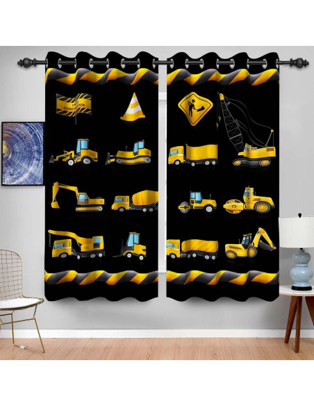 Cortinas Opacas Baocicco 2 Paneles Vehículo Construcción 66x160 cm Cortinas Opacas Baocicco 2 Paneles Vehículo Construcción 66x160 cm