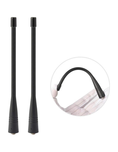 Antena UHF 400-470MHz Bingfu SMA Femenina - Paquete de 2