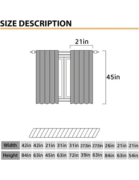 Cortinas de Mariposa Lnepty 2 Paneles 106.68x114.3 cm Filtrado Luz Cortinas de Mariposa Lnepty 2 Paneles 106.68x114.3 cm Filtrado Luz