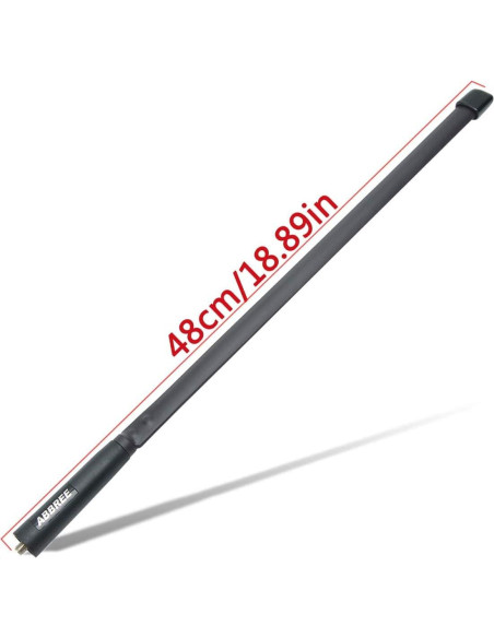 Antena VHF/UHF ABBREE SMA-Femenino 47.6 cm 144/430MHz Antena VHF/UHF ABBREE SMA-Femenino 47.6 cm 144/430MHz