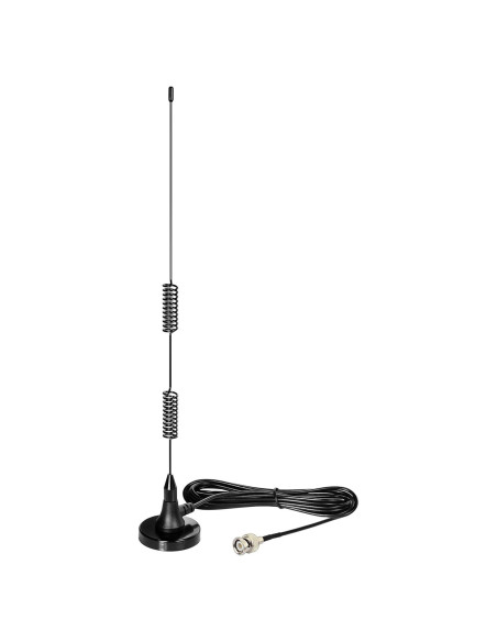 Antena de Escáner Bingfu BNC Magnética 20-1300MHz 3m Antena de Escáner Bingfu BNC Magnética 20-1300MHz 3m