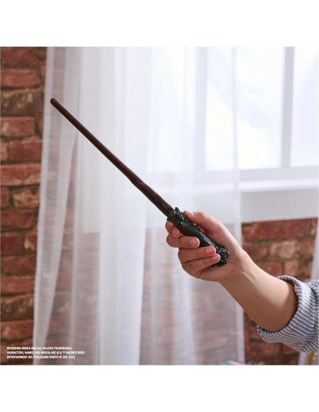 Varita Mágica Coleccionista Harry Potter 30 cm con Soporte Varita Mágica Coleccionista Harry Potter 30 cm con Soporte