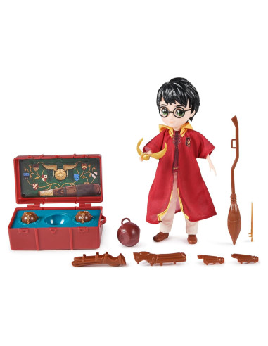 Muñeca Harry Potter Quidditch Spin Master 20 cm 9 Accesorios