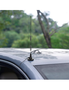 Antena de Banda Dual VHF UHF Bingfu SMA Macho 3m 2