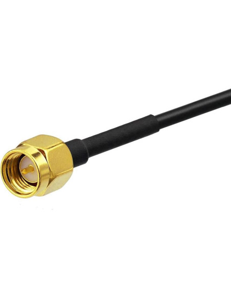 Antena de Banda Dual VHF UHF Bingfu SMA Macho 3m Antena de Banda Dual VHF UHF Bingfu SMA Macho 3m